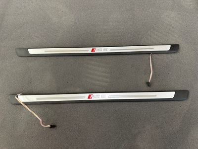 Молдинг накладка поріг rs5 8w coupe led оригінал idealne комплект 8w6 фото №1