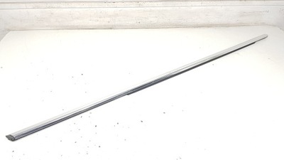 Молдинг уплотнитель дверь правый перед хром peugeot 508 фото №1