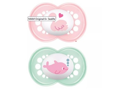 MAM BABY SMOCZEK ORIGINAL 6M+ SEALIFE DZIEWCZYNKA