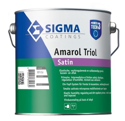 Sigma Amarol Triol - Emalia Alkidowa 1L Biała