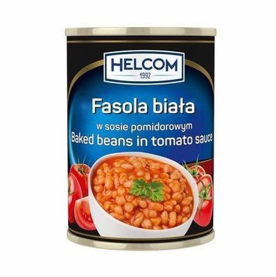 Fasola w sosie pomidorowym Helcom 400g