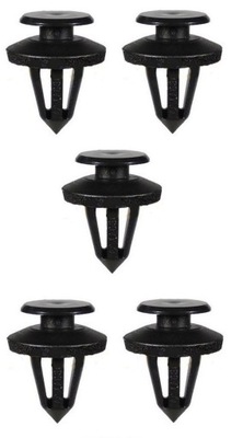 Кліпса оббивка бампера fiat grande punto panda фото №1