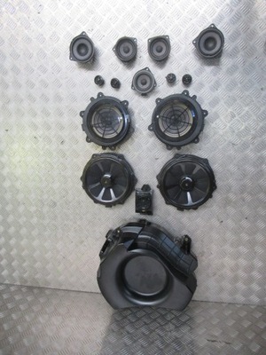 Porsche cayenne 7p5 lift bose динаміки комплект фото №1