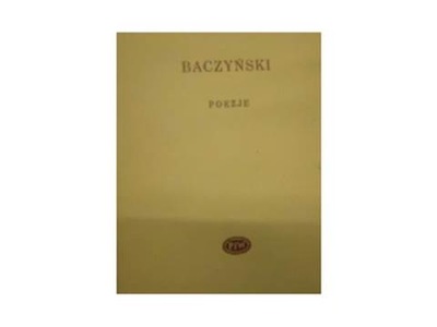 Poezje - Baczyński