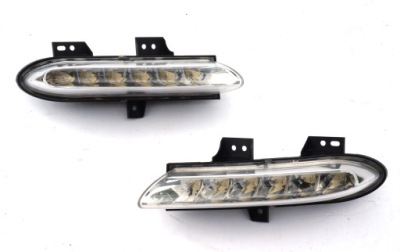 Renault grand scenic 3 iii lift 2012 - 2016 лампы led drl бампер оригинал фото №1