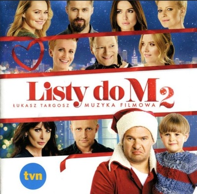 2x CD: LISTY DO M 2 - Soundtrack - VARIOUS ARTISTS (Muzyka Filmowa) TVN