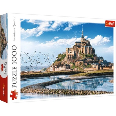 Puzzle 1000 elementów 10766 Mont Saint-Michel Francja Trefl