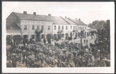 Szydłowiec. Rynek Wielki. 1915