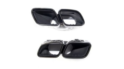 Наконечники mercedes w213 x253 c238 look amg black фото №1