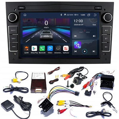 RADIO ANDROID 12 WIFI GPS OPEL CORSA D 2006-2014  