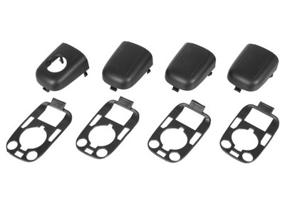 Заглушки ручки комплект  4 szt. до citroen c2 c3 фото №1