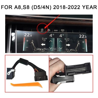 A8 S8 18-23 PARA AUDI A6 C8 A7 4K8 A8 Q7 4M Q8 2019-2023 AUTO AUTO START ZAT  