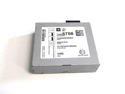 Модуль радіо u4d opel mokka фото №1