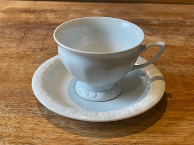 Rosenthal Biała Maria zestaw 6 filiżanek espresso