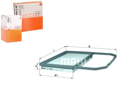 Knecht фильтр воздуха seat ibiza v 1.0 6j5. 6p1 фото №1