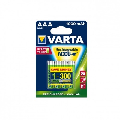 VARTA Akumulator R3 1000 mAh 4szt ready 2 use