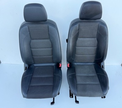 Сидіння перед заднє сидіння напівшкіра підігрів mercedes glk x204 фото №1