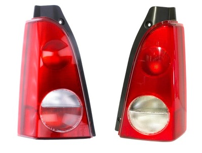 2X FARO PARTE TRASERA LUZ DE FRENADO IZQUIERDA DERECHA JUEGO OPEL AGILA (2000-2007)  