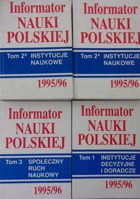 Informator nauki polskiej zestaw 4 książek