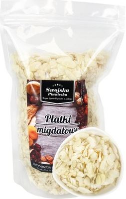 Migdały Płatki Migdał PŁATKI MIGDAŁOWE 250g SWOJS