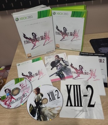 FINAL FANTASY XIII-2 LIMITED COLLECTORS EDITION - XBOX 360 KOMPLET
