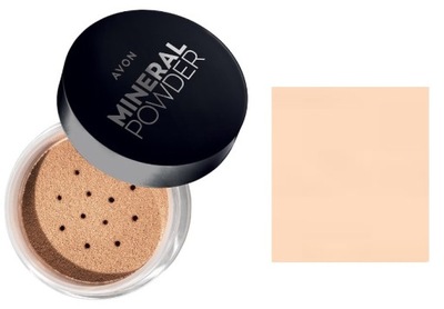 AVON Mineral Powder Puder rozświetlający mineralny sypki do twarzy NUDE