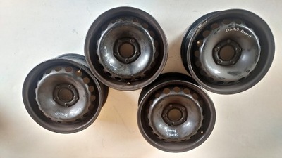 RENAULT MEGANE III IV DISCS STEEL 6/5X15