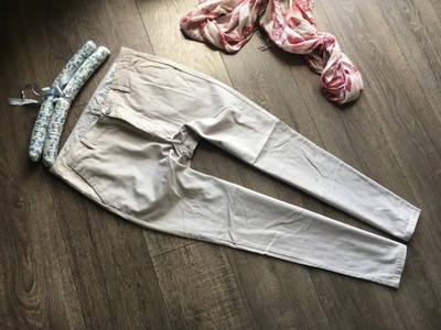 denim* spodnie chinosy slim męskie W32 L30 (42)