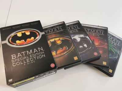 Batman Special Edition Collection DVD Box 8 płyt