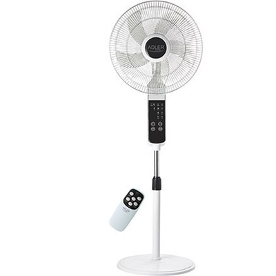 Adler Fan AD 7328 Stand Fan, Number of speeds 3, 120 W, Oscillation, Diamet