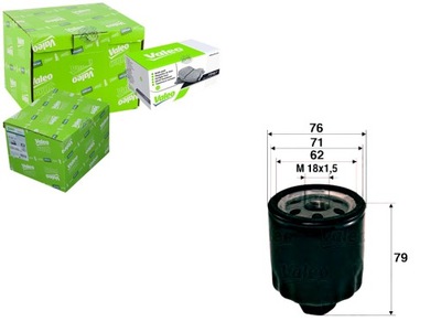 Valeo фильтр масла x4036e фото №1