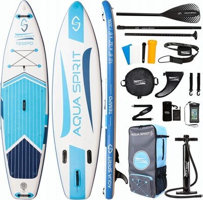 Deska SUP pompowana 320cm zestaw 120kg AQUA SPIRIT