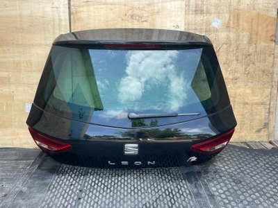 Seat leon iii 5f hb кришка багажника багажника комплектна 5 двері лампи фото №1