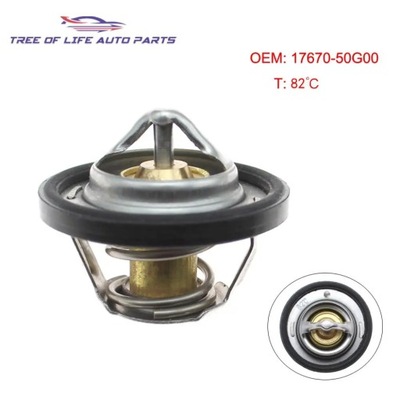 17670-50G00 Engine Coolant Thermostat 82c For CHEVROLET DAEWOO MATIZ~38129