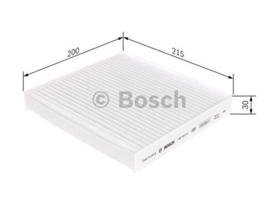 BOSCH 1 987 435 517 FILTR, VENTILACIÓN PRZESTRZENI PASAZERSKIEJ  