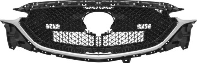 Решётка  радиатора mazda cx-5 kf 2017-2021 фото №1