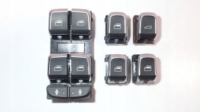 Комплект кнопки вікон хром audi a6 c7 4g0959851 фото №1