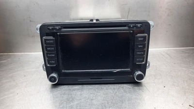 Радіо 1t0035680a vw passat b6 eos golf touran фото №1