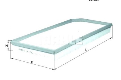 Knecht фільтр повітря audi a3 tt seat altea altea фото №1