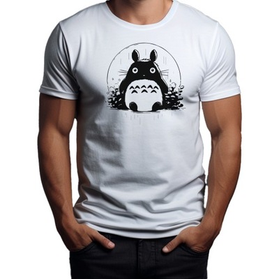Koszulka T-shirt "Totoro" Bawełna M