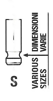 SOUPAPE ADMISSION ADMISSION R6183/RNT FRECCIA TOYOTA 