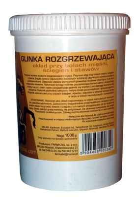 Glinka rozgrzewająca HIPPIKA 1000 ml