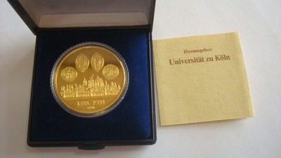 Niemcy medal Kolonia Koln Uniwersytet