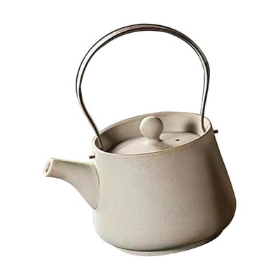 Ceramiczny czajniczek 200 ml Farmhouse Tea Maker Czajnik Dzbanek do herbaty z białą herbatą