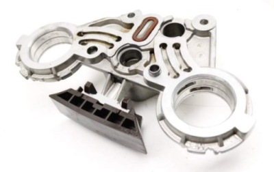 Vw touareg 7p mk2 распределительный case 03h109210c фото №1