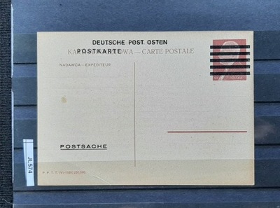 POLSKA-STAROCIE - DEUTSCHE POST OSTEN - JL574