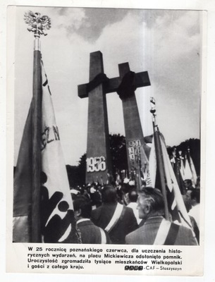 Poznań - Pomnik Czerwiec 1956 - FOTO 1981