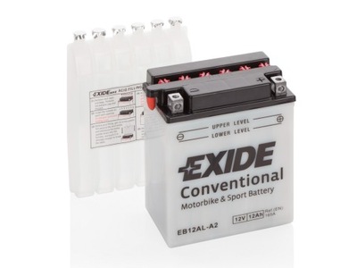 BATERÍA PARA MOTOCICLETA 12V 12AH EXIDE EB12AL-A2  