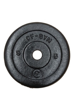Obciążenie żeliwne Cast Fitness 5 kg Fi 31mm
