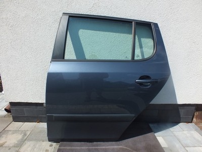 Skoda fabia ii 5j дверь левый задняя полный lf8j фото №1